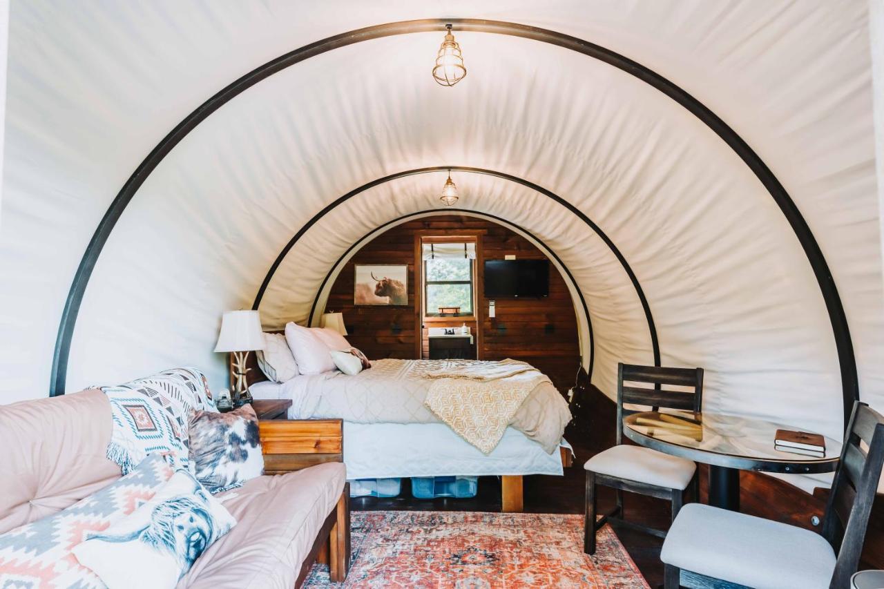 Heated & Ac Full Bathroom Covered Wagon Hébergement de vacances *